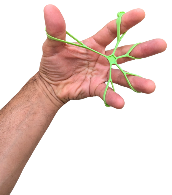 Power Band zur Stärkung der Fingerstrecker und für muskuläre Balance